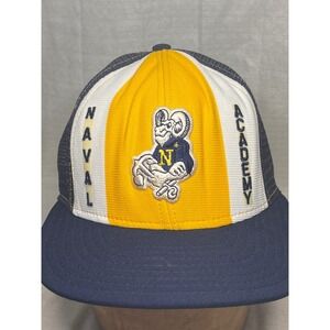 US Naval Academy Trucker‎ Hat Mascot Adjustable Snapback Cap Adult Bill the Goat